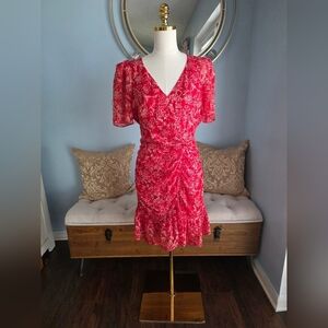 Parker Red Floral Krislyn Dress